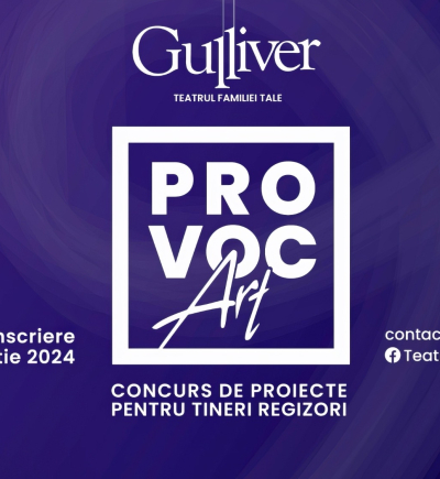 „ProvocART 2024” Concurs de proiecte pentru tinerii regizori - Ediția a II-a